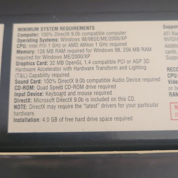 Retro Star Wars Knights of the Old Republic PC CD-ROM 4 Disc Manual Rated Teen - Picture 4 of 8